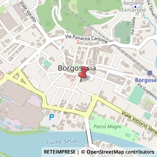 Mappa Piazza Giuseppe Mazzini, 37, 13011 Borgosesia, Vercelli (Piemonte)