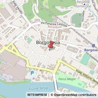 Mappa Piazza Giuseppe Mazzini, 36, 13011 Borgosesia, Vercelli (Piemonte)