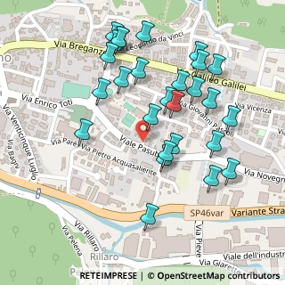 Mappa Via Giacomo Zanella, 36036 Torrebelvicino VI, Italia (0.25333)