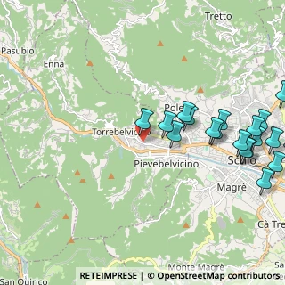 Mappa Via Giacomo Zanella, 36036 Torrebelvicino VI, Italia (2.7265)