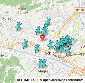 Mappa Via 36015, 36015 Schio VI, Italia (0.8565)