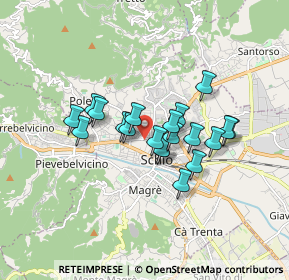 Mappa Via 36015, 36015 Schio VI, Italia (1.2565)