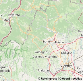 Mappa 36036 Torrebelvicino VI, Italia (18.5645)
