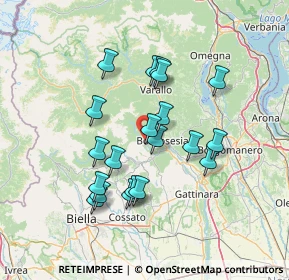 Mappa Via Sant'Antonio, 13010 Postua VC, Italia (12.507)