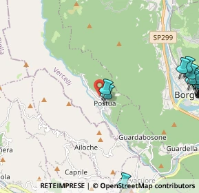 Mappa Via Sant'Antonio, 13010 Postua VC, Italia (3.343)