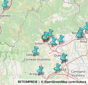 Mappa Via Lago di Annone, 36015 Schio VI, Italia (16.74429)