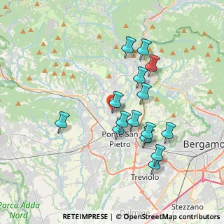 Mappa Via Don Gotti, 24030 Brembate di Sopra BG, Italia (3.374)