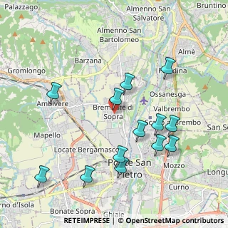 Mappa Via Don Gotti, 24030 Brembate di Sopra BG, Italia (2.09538)