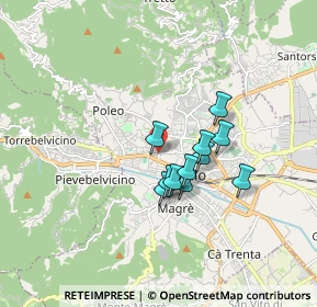 Mappa Via Cardatori, 36015 Schio VI, Italia (1.20273)