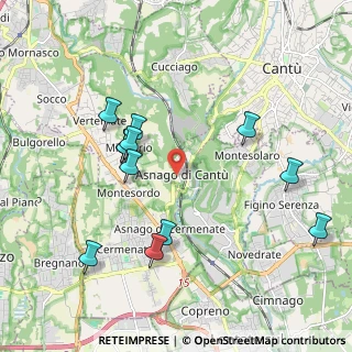 Mappa Via Primo Maggio, 22063 Cantù CO, Italia (2.03417)
