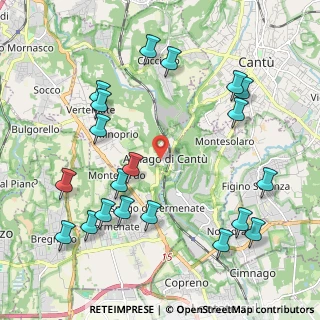 Mappa Via Primo Maggio, 22063 Cantù CO, Italia (2.4375)