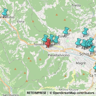 Mappa 36036 Torrebelvicino VI, Italia (2.56643)