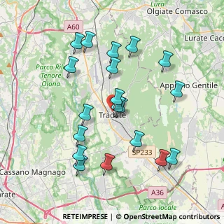 Mappa Via Alessandro Manzoni, 21049 Tradate VA, Italia (3.84368)