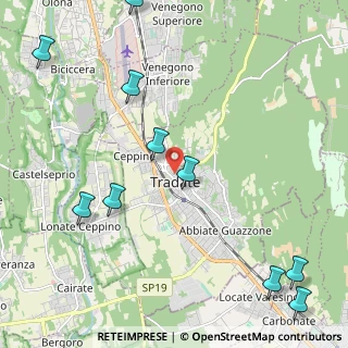 Mappa Via Alessandro Manzoni, 21049 Tradate VA, Italia (2.98909)