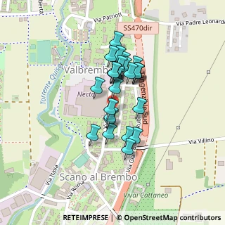 Mappa Via Roma, 24030 Valbrembo BG, Italia (0.15556)