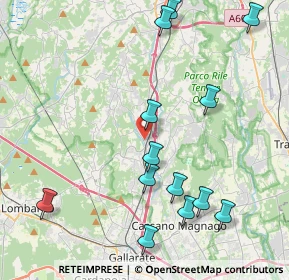 Mappa Via Felice Casorati, 21041 Albizzate VA, Italia (4.72769)