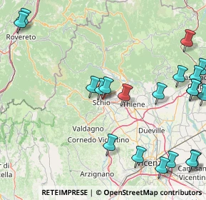 Mappa Via Baracca, 36015 Schio VI, Italia (22.253)