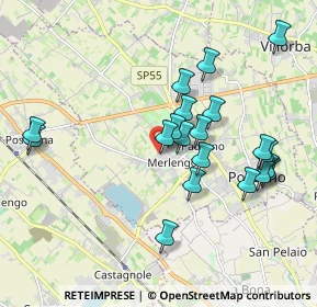 Mappa Vicolo della Serenissima, 31050 Ponzano Veneto TV, Italia (1.8635)