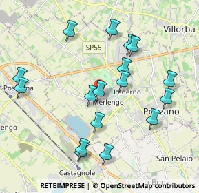 Mappa Vicolo della Serenissima, 31050 Ponzano Veneto TV, Italia (2.02588)