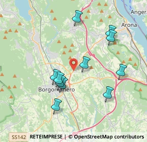 Mappa Via Santa Cristinetta SS 142 Borgomanero-Arona, 28013 Gattico NO, Italia (3.65)