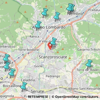 Mappa Via della Roggia, 24020 Villa di Serio BG, Italia (3.16636)