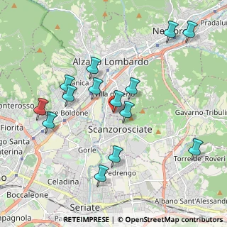 Mappa Via della Roggia, 24020 Villa di Serio BG, Italia (2.04214)