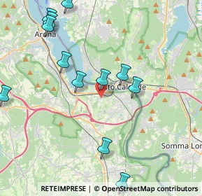 Mappa Via Beati, 28053 Castelletto sopra Ticino NO, Italia (5.36714)