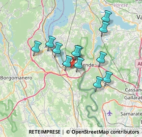 Mappa Via Beati, 28053 Castelletto sopra Ticino NO, Italia (5.70833)