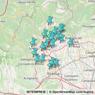 Mappa Via Sant'Anastasia, 36030 Zugliano VI, Italia (10.365)