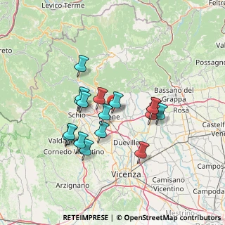 Mappa Via Sant'Anastasia, 36030 Zugliano VI, Italia (11.90059)