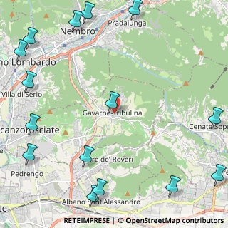 Mappa Via Monte Misma, 24020 Scanzorosciate BG, Italia (3.38667)