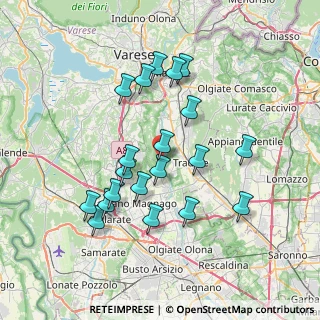 Mappa Via Camillo Benso Conte di Cavour, 21050 Castelseprio VA, Italia (6.9035)