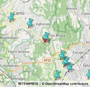 Mappa Via Lombardia c, 22063 Cantù CO, Italia (3.09667)