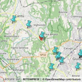 Mappa Via Lombardia c, 22063 Cantù CO, Italia (3.09667)
