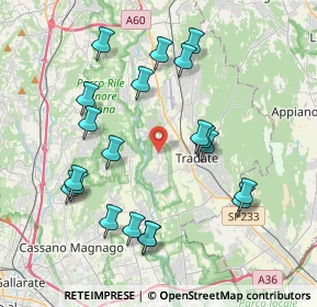 Mappa Via Vittorio Veneto, 21050 Lonate Ceppino VA, Italia (4.073)