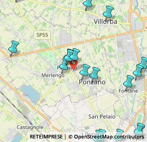 Mappa Via Aquileia, 31050 Ponzano Veneto TV, Italia (2.80222)