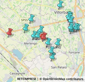 Mappa Via Aquileia, 31050 Ponzano Veneto TV, Italia (2.0305)