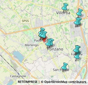 Mappa Via Aquileia, 31050 Ponzano Veneto TV, Italia (2.00429)