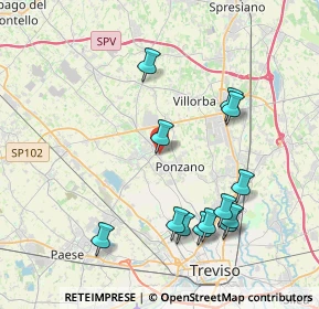 Mappa Via Aquileia, 31050 Ponzano Veneto TV, Italia (4.18)