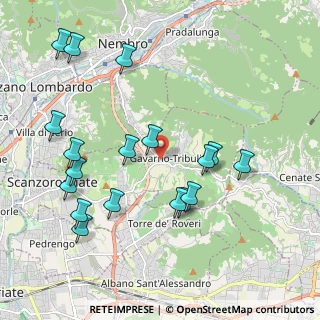 Mappa Via Valle Gavarnia, 24020 Scanzorosciate BG, Italia (2.20556)