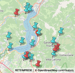 Mappa Via Zirotti, 25057 Sale Marasino BS, Italia (9.459)