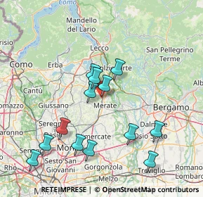 Mappa Via Beolco, 23887 Olgiate Molgora LC, Italia (15.22846)