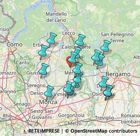 Mappa Via Beolco, 23887 Olgiate Molgora LC, Italia (12.09722)