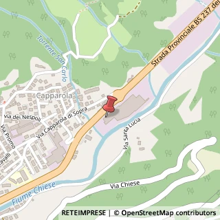 Mappa Via Capparola Sotto, 4, 25078 Vestone, Brescia (Lombardia)
