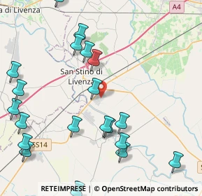 Mappa Via Libero Grassi, 30029 San Stino di Livenza VE, Italia (5.1775)