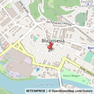 Mappa Piazza Giuseppe Mazzini, 26, 13011 Borgosesia, Vercelli (Piemonte)