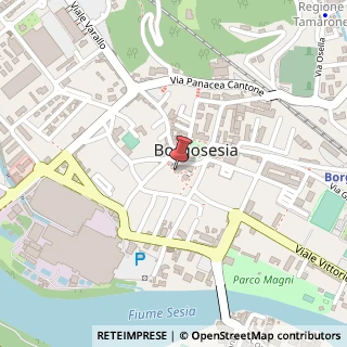 Mappa Via Roma, 28, 13011 Borgosesia, Vercelli (Piemonte)