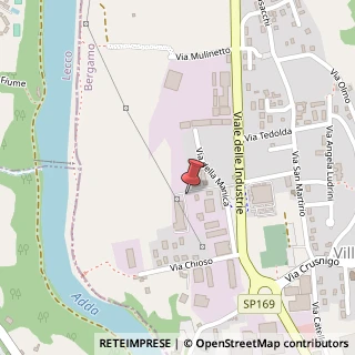 Mappa Via Zappello, 9, 24030 Villa d'Adda, Bergamo (Lombardia)