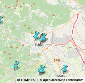 Mappa Via Maffei, 36015 Schio VI, Italia (5.74818)