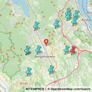 Mappa Via Eugenio Montale, 28021 Borgomanero NO, Italia (4.96538)